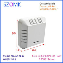 1 uds, nuevas cajas de sensor de humedad electrónica 90*83*34mm Caja de conexiones de plástico, carcasa de plástico de control de abs eléctrico 2024 - compra barato