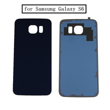 Para Samsung S6 Habitação Substituição Da Porta Da Bateria Tampa Traseira Para Samsung Galaxy S6 G920 G920A G920F Voltar Proteja Caso Parte 2024 - compre barato