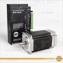 ACT Motor 1PC Nema23 Brushless DC Motor 57BLF03 24V 250W 3000RPM 3Phase Single Shaft+1PC Driver BLDC-8015A 24-50V CNC Kit Plasma 2024 - buy cheap