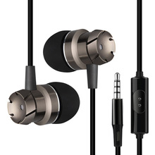 Auriculares con cable de 3,5mm, manos libres, auriculares internos con micrófono para Xiaomi, Iphone, Xiaomi, teléfono móvil, MP3, portátil 2024 - compra barato