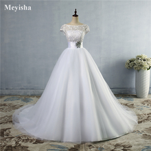 ZJ9033 платье с рукавами-крылышками и шлейфом для свадебных платьев, платье для невесты с большим размером, бесплатная доставка 2024 - купить недорого