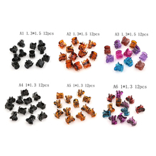 12pcs Small Plastic Black Hair Clips Claws Clamps 2024 - buy cheap