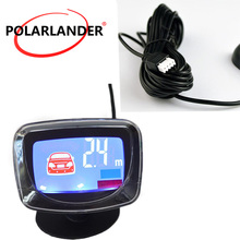 Car Parking Sensor Reverse Assistance Backup Radar Monitor System Auto Parking Radar accessory 12V LCD Display Best Selling 2024 - buy cheap