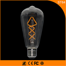 50PCS E27 B22 LED Bulb Retro Vintage Edison ,ST64 4W Led Filament Glass Light Lamp, Warm White Energy Saving Lamps Light AC220V 2024 - buy cheap