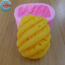 3D ананасовая форма для мыла, фруктовая силиконовая форма для самостоятельного изготовления мыла 2024 - купить недорого