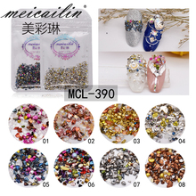 1 Pack New York Colorful Strass Nail Art Rhinestones Mixed Caviar Microbeads Crystal Micro-drill Stones Fashion Storm Accessory 2024 - buy cheap