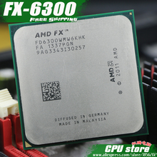 Процессор AMD FX 6300 AM3 + 3,5 ГГц/8 Мб/95 Вт шесть ядер процессор FX последовательные части FX-6300 (Рабочая 100% бесплатная доставка) продажа fx 6200 6100 2024 - купить недорого