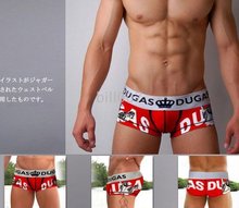 dugas men's underwear boxer size S M L drop shipping max order 10pcs/lot 2022 - купить недорого