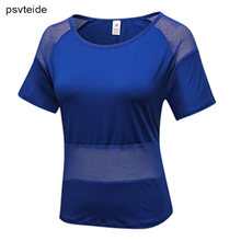 psvteide Women's Sport Shirts Sexy T-shirts for Women Gym Fitness Tshirt Blouses Running Jersey Rashgard Female T-shirt Exercise 2024 - buy cheap