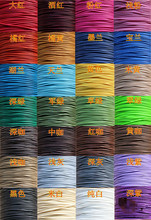 28colors/lot 1mmx 140m waxed polyester/poly cord/string waterproof DIY thong necklace bracelet  leather craft free shipping HOT 2024 - buy cheap