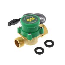 Bomba de circulación de agua de latón, interruptor de flujo de agua fría y caliente, 1.5A, 1/2 W, HT-120 G1/2 "-200" 2024 - compra barato