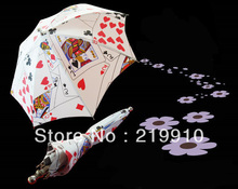 Free Shipping Card Patten Parasol Production --Magic Trick, Fun Magic, Party Magic. 2024 - buy cheap