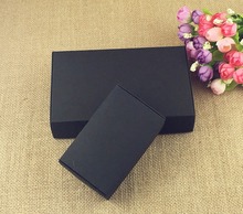 24pcs/lot Black Carton Kraft Paper Tab-Lock Box White Wedding Gift Packing Box Wedding Candy Box Party Favors Soap Boxes 2024 - buy cheap