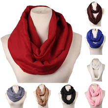 Осень-зима женские Модные шарф теплый сплошной Цвет платок шейный платок подарок большой Размеры 2024 - купить недорого