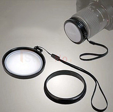 100% nuevos accesorios de cámara 77mm tapa de filtro de lente de Balance Blanco con montaje de filtro WB para DC, DV, DSLR 2024 - compra barato