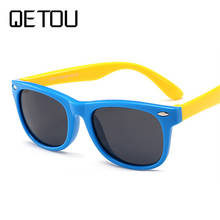 QETOU Children Polarized Sunglasses TR90 Flexible Baby Classic Fashion Eyewear Kids Sun glasses boy girls sunglasses UV400 2018 2024 - buy cheap