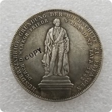 1843 alemanha moeda copiar moedas comemorativas-réplica moedas medalha moedas colecionáveis 2024 - compre barato