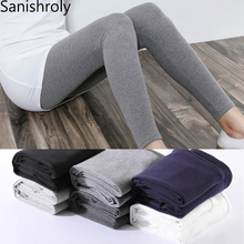 Sanishroly-mallas delgadas de cintura alta para mujer, Leggings delgados y elásticos de entrenamiento, pantalones largos informales de talla grande, S124, 2018 2024 - compra barato