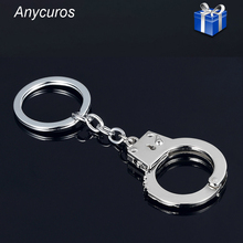 Metal Key Chains Car Styling Handcuffs model small KeyChain Creative Pendant key ring mini Size for Men Women Car Accessories 2024 - buy cheap