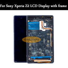 100% Work Well Repair Parts For Sony Xperia Sony Z2 D6502 D6503 D6543 L50W LCD Display + Touch Screen Assembly with frame 2024 - buy cheap