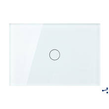 Free Shipping, US AU Standard Touch Switch, 1 Gang 2 Way Control, Crystal Glass Panel,Wall Light Switch,KT001DUS 2024 - buy cheap