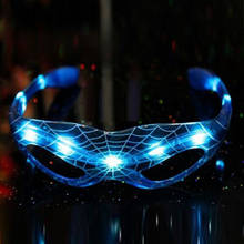 New Year Gift Cool Man Style Baby Kids Christmas Gifts luminous glasses Toys 9 LED Luminous cool flashing light up toy glasses 2024 - buy cheap