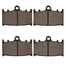 Cyleto Motorcycle Front Brake Pads for KAWASAKI ZR 1100 ZR1100 Zephyr 1992-1995 VN 1700 Vulcan 2009-2013 VN1700 Voyager 11-15 2024 - buy cheap