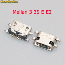 ChengHaoRan 1pcs Micro USB Jack Connector Phone Charging port socket female For Meizu Meilan 3 3S E E2 Notes5 M3 M3S 2024 - buy cheap