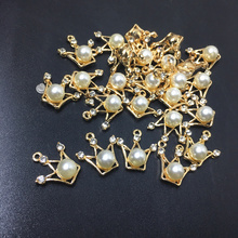 10pcs Pearl crystal gold Silver Color Bead End Caps For Jewelry Making Findings necklace Bracelet Diy Accessories Wholesale 2024 - buy cheap