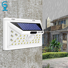 34 LED Solar Light Motion Sensor Solar Powered Night Security Wall Lamp Waterproof Garden Light for Patio Lawn Garden Corridor 2024 - buy cheap