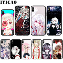 Силиконовый мягкий чехол JUUZOU SUZUYA Tokyo Ghouls для iPhone 11 Pro Max XR X XS Max 8 7 6 6S Plus 5 5S SE 2024 - купить недорого