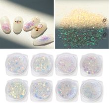 8Pcs UV Color Change Mica Powder Sunlight Reactive Glitter Resin Jewelry Making 2024 - buy cheap