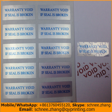 300pcs Free shipping wholesale tamper evident waterproof labels warranty void if seal is broken security packing sticker 25*10mm 2024 - buy cheap