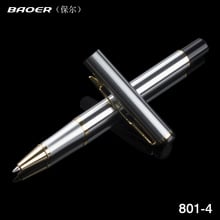 BAOER Executive Golden and Silver roller ball pen Stationery School&Office Writing Pen 2024 - buy cheap