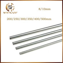 Optical Axis 200 250 300 350 400 500 mm Smooth Rods 8mm 10mm Linear Shaft Rail 3D Printers Parts Chrome Plated Guide Slide 2024 - buy cheap