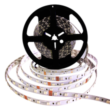 Tira de luces led de 50 metros (10x5 metros), cinta flexible de luces led RGB de 5050 SMD, 5M, 300led, 60led/M, no impermeable, decodificación interior 2024 - compra barato