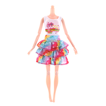 One Set Original Doll Clothes Dress Fashion Skirt Party Gown For Girl Original Doll Girl Best Gift 2024 - buy cheap