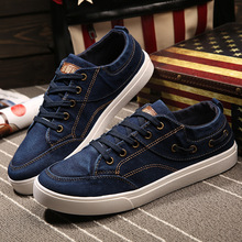 Solid lace-up flats shoes men sneakers 2022 new breathable canvas casual shoes men sneakers mans footwear 2024 - buy cheap