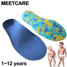Children Orthotics Insole X O Type Legs Arch Support Orthotic Pad Correction Insoles for Shoes Kids Flat Foot Feet Care Boy Girl 2024 - buy cheap