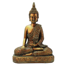 Southeast Asia Tailand Golden Buddha Figurines Decoration Desktop Resin Crafts Vintage Buddha Statue Ornaments Home Decor Gifts 2024 - buy cheap