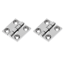 1 Pair Mirror Polished 316 Stainless Steel Boat Flush Door Cabin Hatch Compartment Hinge Strap 1-1/2' Marine Accessories 2024 - buy cheap