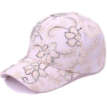 2018 NEW Women's Baseball Caps Lace Flower Sun Hats Breathable Mesh Hat Gorras Summer Cap For Women Snapback Casquette 2024 - buy cheap