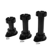 4pcs Adjustable Height Cupboard Foot Cabinet Leg For Kitchen Bathroom 80mm(to 100mm), 100mm(to 120mm), 120mm(to 150mm) 2024 - buy cheap