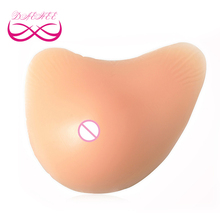 Forma de V 300 g/peça Mulher Boob Enhancer Formulário de Mama de Silicone Falso Prótese Peitos Peito Para Mastectomia de Câncer de Mama com Côncavo 2024 - compre barato