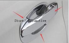 ACCESOORIES FIT FOR 2015 2016  2017 2018  for  Subaru  OUTBACK CHROME SMART DOOR HANDLE COVER BOWL CUP 2024 - buy cheap