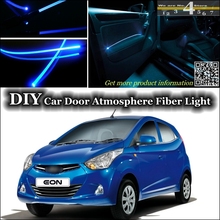 Luz de neón para interior, banda de luces de fibra óptica para Hyundai Atos Eon iluminación de Panel de puerta, tuneado interior 2024 - compra barato