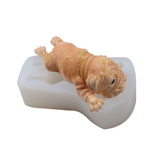 Shar Pei Dog Silicone Mold 3D Animal Resin Mold Epoxy Craft Mould Tools for Pendant Jewelry Making Decorating 2024 - buy cheap
