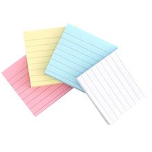 Simple Kraft Paper Square Memo Pad Student Message Note N Times Sticky School Office Stationery 1 Pcs 2024 - buy cheap