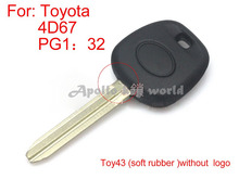 Transpondedor de alta calidad para Toyota con Chip ID4D67 PG1: 32 Sin Logo 5 unids/lote 2024 - compra barato