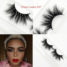 Visofree Eyelashes 25mm 3D Mink Lashes Dramatic Volume False Eyelashes Fake Lashes Long Makeup Eyelash Extension Mink Eyelashes 2024 - buy cheap